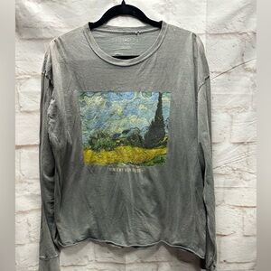 Fifth Sun Vincent Van Gogh tshirt gray size‎ xl